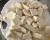Foto del paso 1 de la receta: Mote de queso acompañado de suero costeño