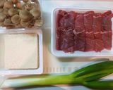 Foto langkah ke 1 dari resep Sukiyaki.