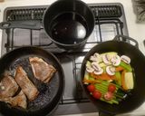 Foto langkah ke 3 dari resep Fish Poelee with Balsamic Sauce.
