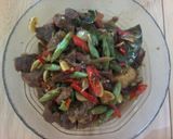 Foto langkah ke 8 dari resep Oseng Daging Buncis.