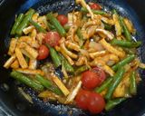 Foto langkah ke 3 dari resep Sambal Udang dan Buncis.