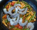 Foto langkah ke 4 dari resep Sambal Udang dan Buncis.