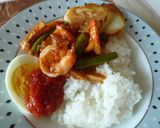 Foto langkah ke 5 dari resep Sambal Udang dan Buncis.