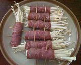 Foto langkah ke 1 dari resep ENOKI GULUNG DAGING.