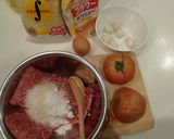 Foto langkah ke 1 dari resep Scotch Egg - Daging goreng dengan telur.