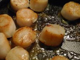 Scallop with Onion Glaze