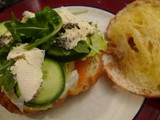 Smoked Salmon and Cream Cheese Croissant