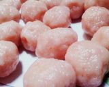 Foto langkah ke 1 dari resep Pempek Bola Udang Keju Goreng.
