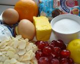Foto langkah ke 1 dari resep Cherry Tray Bake.