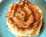 Foto langkah ke 10 dari resep Cinnamon Rolls Pancakes with Cream Cheese Glaze.