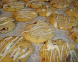 Foto langkah ke 6 dari resep White Chocolate Cranberry cookies.