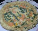 Foto langkah ke 4 dari resep Omelet Bayam Jagung.