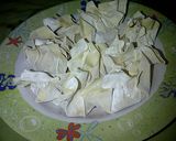 Foto langkah ke 5 dari resep Pangsit Udang Mayonaise.