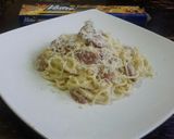 Foto langkah ke 5 dari resep Spagheti Panggang Saus Keju.