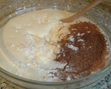 Foto langkah ke 4 dari resep Brownies Singkong Tabur Kacang.