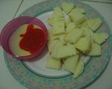 Foto langkah ke 2 dari resep roti tawar kering saus sambal.
