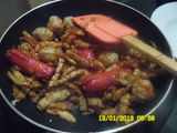 sosis kering tempe