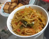 Foto langkah ke 4 dari resep oseng pepaya muda.
