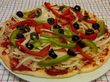 Tuna Veggie Pizza