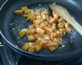 Foto langkah ke 3 dari resep Baked Sweet Potato with spinach.