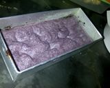Foto langkah ke 5 dari resep Brownies Kukus Ubi Ungu Lapis Selai Choconut.