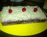Foto langkah ke 7 dari resep Brownies Kukus Ubi Ungu Lapis Selai Choconut.