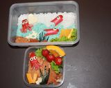 Foto langkah ke 5 dari resep Happiness in the sea Bento.