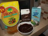 Steam Chocolate Banana Cupcake with Milo Milk Icing