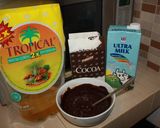 Foto langkah ke 1 dari resep Steam Chocolate Banana Cupcake with Milo Milk Icing.