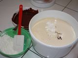 Steam Chocolate Banana Cupcake with Milo Milk Icing