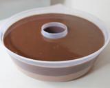 Foto langkah ke 7 dari resep Puding Lapis Coklat.