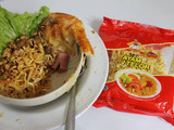 Cuwie Mie Ayam Jamur in a Puff Pastry Bowl