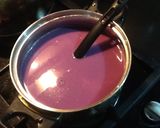 Foto langkah ke 5 dari resep puding santan ubi ungu.