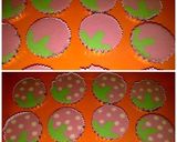Foto langkah ke 2 dari resep Cup Cake Kukus Motif.