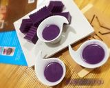 Foto langkah ke 7 dari resep puding santan ubi ungu.