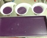Foto langkah ke 6 dari resep puding santan ubi ungu.