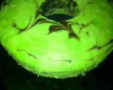Foto langkah ke 6 dari resep steamed chocho pandan cake.