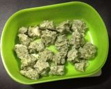 Foto langkah ke 4 dari resep bakso ayam hijau *edisi bocah*.