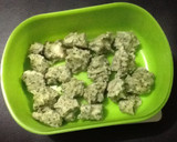 Foto langkah ke 4 dari resep bakso ayam hijau *edisi bocah*.