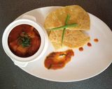 Foto langkah ke 7 dari resep ROTI CANE SAUS AYAM ASAM PEDAS.
