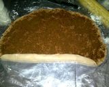 Foto langkah ke 12 dari resep Purple Sweet Potato Cinnamon Roll.