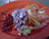 Foto langkah ke 2 dari resep ONGSENG LOBAK TAHU SAYUR ASIN.