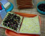 Foto langkah ke 2 dari resep roti bakar selimut telur.