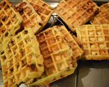 Foto langkah ke 4 dari resep Waffel Cokelat.