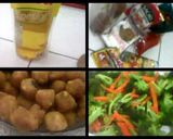 Foto langkah ke 4 dari resep Baso Tempe Saus Sambal Tiram.