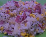 Foto langkah ke 2 dari resep Corn Bacon Rice.