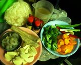 Foto langkah ke 1 dari resep Sapo Tahu Siram Telur.