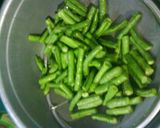 Foto langkah ke 1 dari resep Tumis Kacang Panjang Bumbu Udang.