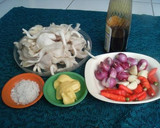 Foto langkah ke 1 dari resep Sate Jamur Pedas Manis.
