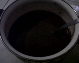Foto langkah ke 3 dari resep coklat puding with coctail mix fruit.